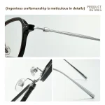 Fashionable Ultralight Versatile Makeup Free Essential Myopia Hyperopia Astigmatism Anti Blue Light Prescription Optical Glasses - Image 9