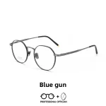 Ultra-light Pure Titanium Retro Small Round Myopia Blue Light Glasses Unisex Optical Prescription Multifocales Progresivos - Image 3