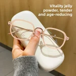 Fashionable Ultralight Versatile Makeup Free Essential Myopia Hyperopia Astigmatism Anti Blue Light Prescription Optical Glasses - Image 7