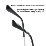 Trendy Fashionable New Vintage Irregular Polygon Large Frame Blue Light Myopia Glasses Men Optical Prescription Progressive - Image 8