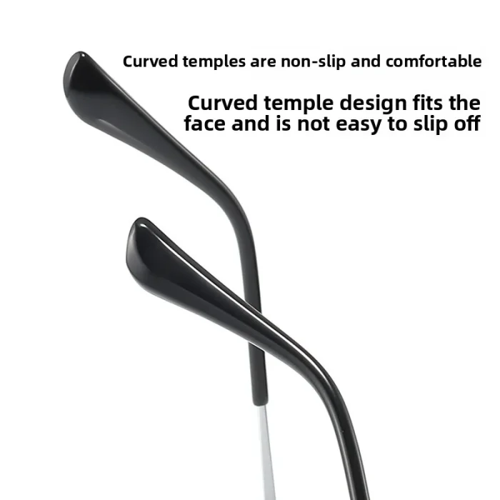 Trendy Fashionable New Vintage Irregular Polygon Large Frame Blue Light Myopia Glasses Men Optical Prescription Progressive - Image 8