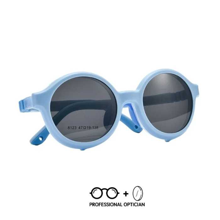 Student Sunglasses Professional Grade Myopia Prevention Control Eyeglass Anti UV Polarized Detachable Clip on Glasses - Image 5