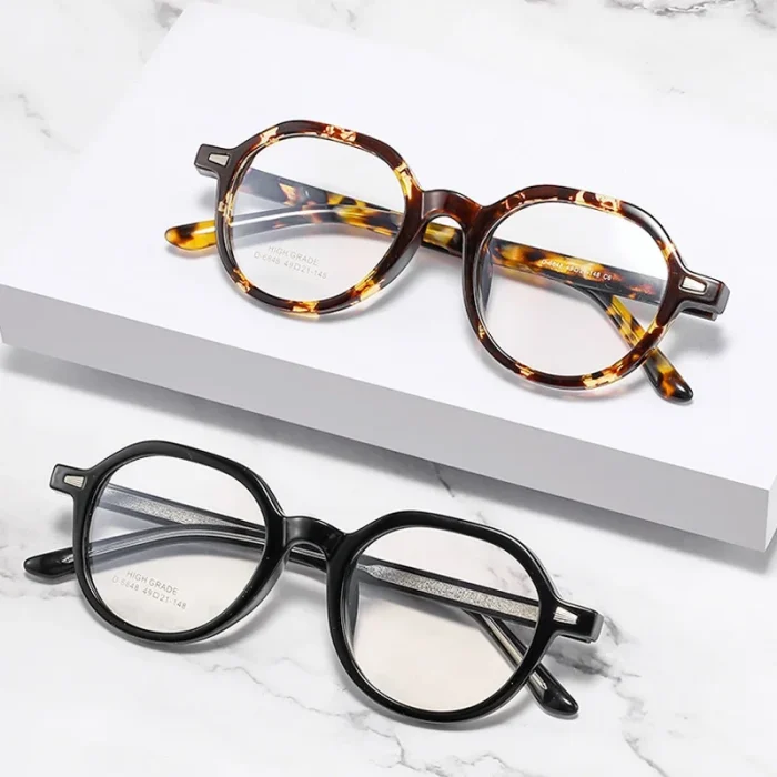 Vintage Quality Black Acetate Small Frame Myopia Eyeglasses Okulary Korekcyjne Damskie Na Receptę Prescription Glasses Women - Image 9