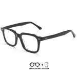 Comfortable Ultra-Light Myopia Blue Light Glasses Men Retro Literature Designer Style Eyewear Prescription Glasses نظارات طبية - Image 2