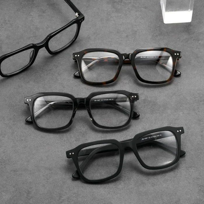 Comfortable Ultra-Light Myopia Blue Light Glasses Men Retro Literature Designer Style Eyewear Prescription Glasses نظارات طبية - Image 7