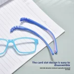 Medical Children's Myopia Control Glasses for Boys and Girls Aged 6-10 with Skin Friendly Anti Slip Silicone Detachable Temples - Image 10