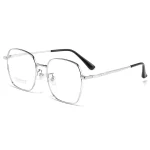 Trendy Fashionable New Vintage Irregular Polygon Large Frame Blue Light Myopia Glasses Men Optical Prescription Progressive - Image 9