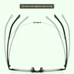 Ultra Light TR90 Literary Retro Round Frame Plain Myopia Hyperopia Astigmatism Anti Blue Light Prescription Optical Glasses - Image 9