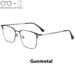 Ultra Light Business Square Black Frame Myopia Hyperopia Astigmatism Anti Blue Light Prescription Progressive Optical Glasses - Image 4