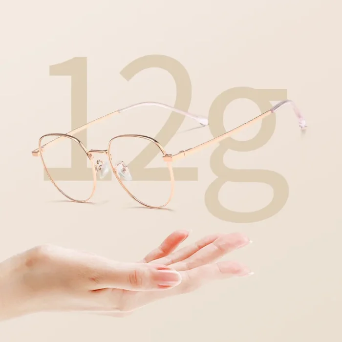 Fashion Ultralight Retro Round Frame Japanese Style Myopia Hyperopia Astigmatism Anti Blue Light Prescription Optical Glasses - Image 9