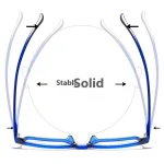 Ultra-light TR90 New Stylish Square Frames Unisex Myopia Blue Light Glasses Men Optical Prescription Progressive نظارات طبية - Image 8