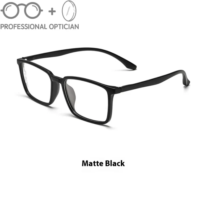 Ultra-light TR90 New Stylish Square Frames Unisex Myopia Blue Light Glasses Men Optical Prescription Progressive نظارات طبية - Image 2