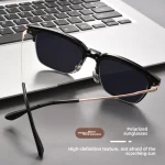 TR90 Magnetic Clip-On Business Sunglasses Night Driving Prescription Glasses Men Eyewear Summer Polarized Myopia Eyeglasses - Image 8