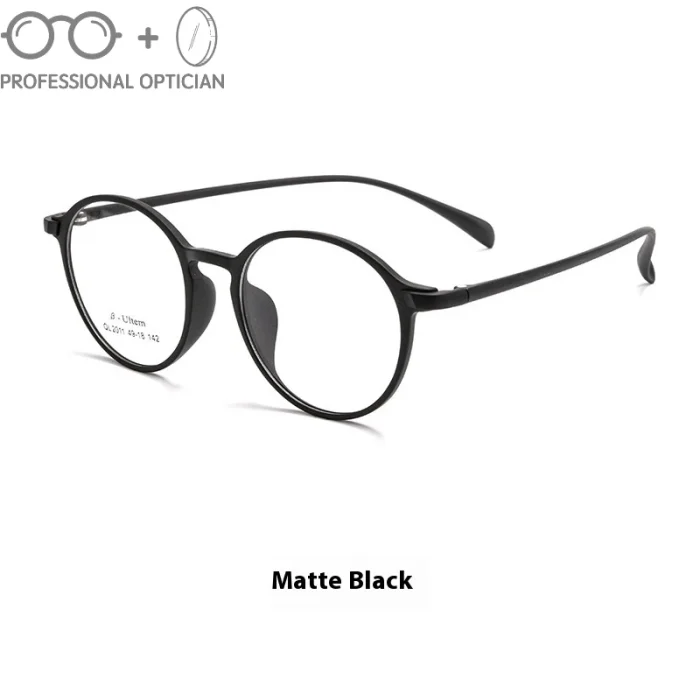Ultra-light Myopia Glasses Plastic Steel Ultra-elastic Legs Prescription Glasses Men Optical Prescription Progressive 안경 Lunetas - Image 2
