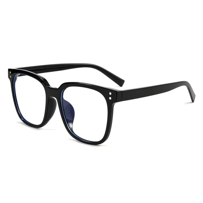 Large Black Frame Fashion Transparent Ultra Light Myopia Hyperopia Astigmatism Anti Blue Light Prescription Optical Glasses - Image 9