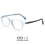 Youth Prevention and Control Eyeglasses Frame Ultra-light Pure Titanium Temple Myopia Children's Prescription Blue Light Glasses
